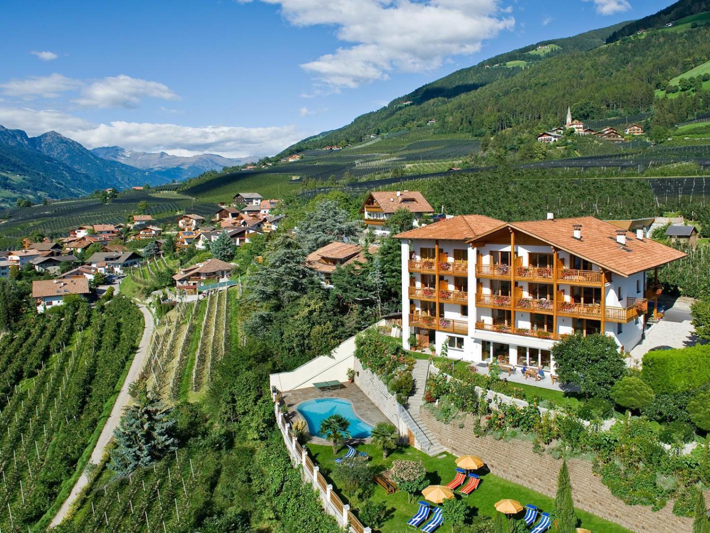 Hotel-Garni Ehrenfels Шена Екстер'єр фото